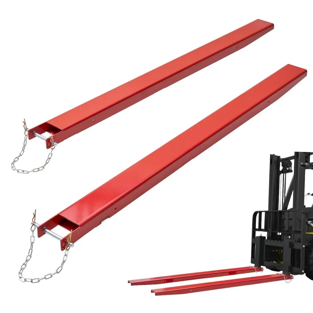 Rallonge de fourches pour manipuler les palettes longues de 1,8 T