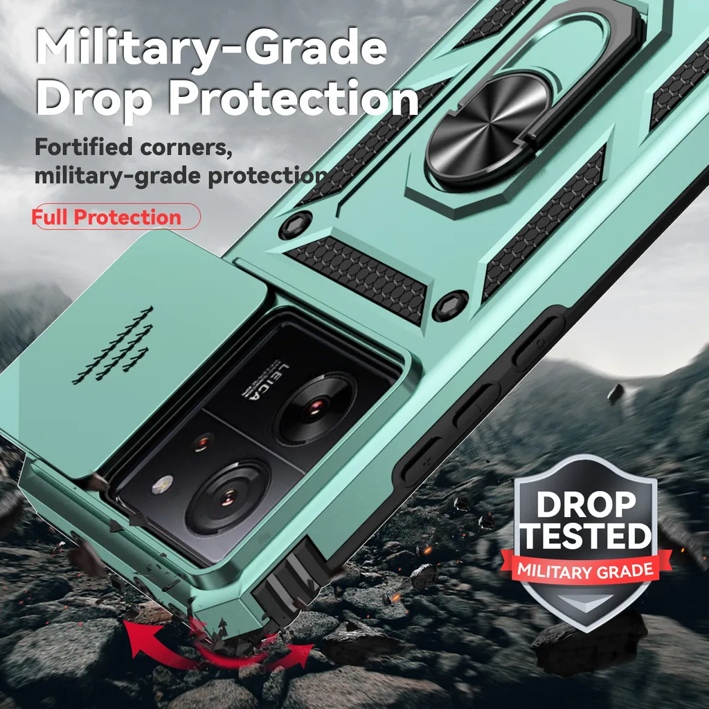CRAVEN Cover per Xiaomi Mi 13T / Xiaomi Mi 13T PRO 5G, PC/TPU Doppio