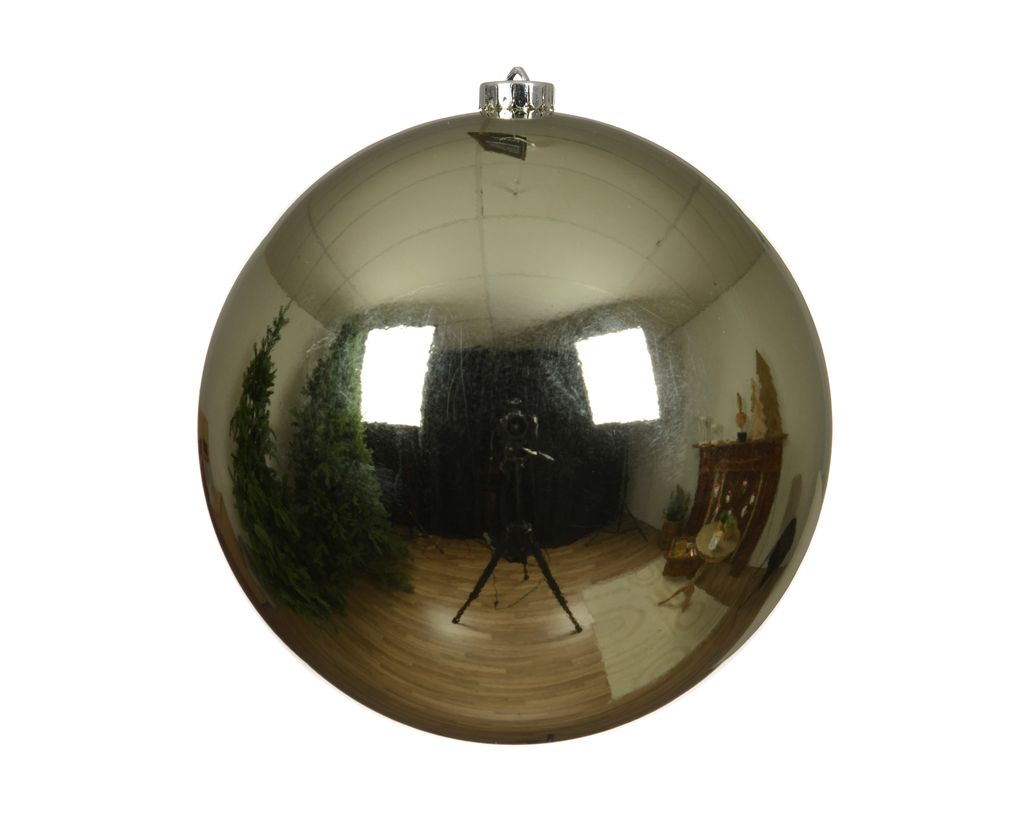 Kerstballen, kunststof, 14 cm, 1 stuk - Rozemarijn Productafbeelding 