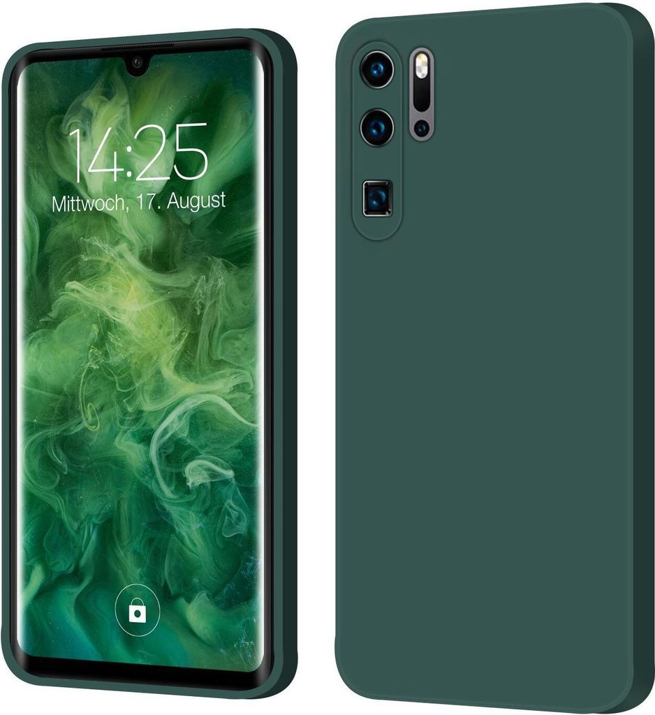 Hülle für Huawei P30 Pro Case Cover Bumper Silikon Softgrip Produktbild 