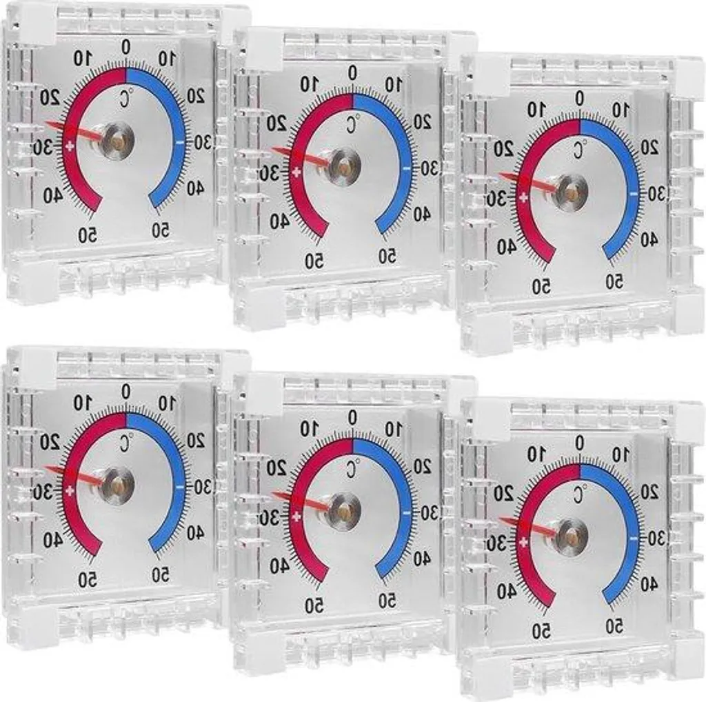 Thermomètre d'extérieur pour jardin 76 cm lisible de loin et robuste