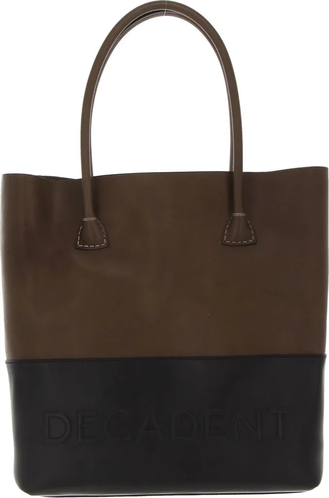 Regala Decadent Lori Tote Borsa Shopper Pelle Verde Nero - Esclusiva