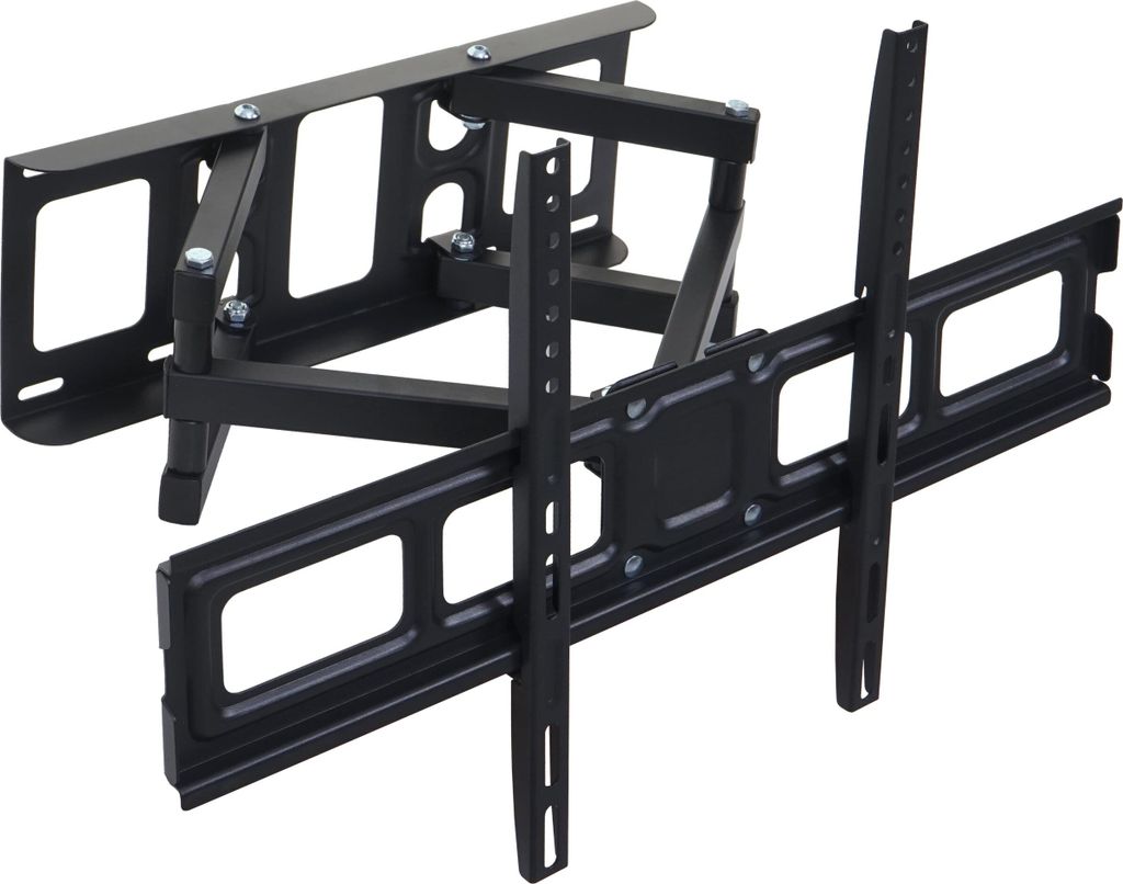 TV-Wandhalterung MCW-C95, Monitor-Halterung, kaltgewalzt neigbar schwenkbar ausziehbar 32 48 65 Zoll
