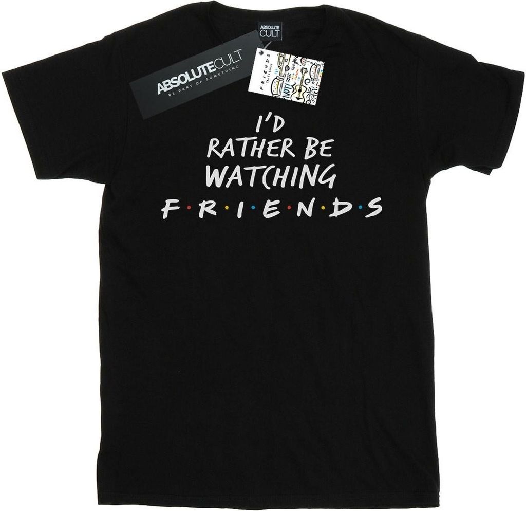 Friends - "Rather Be Watching" T-Shirt für Damen BI24077 Produktbild 