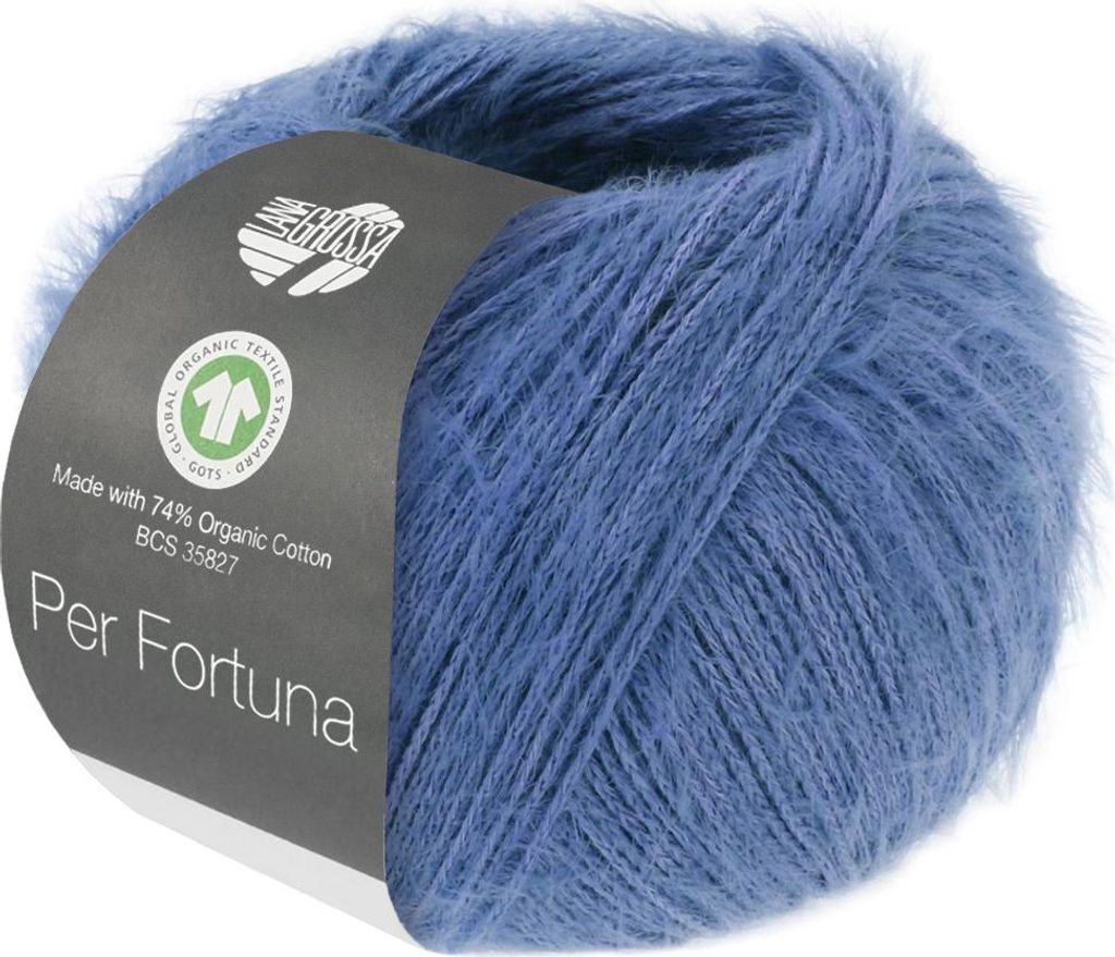 Lana Grossa - Per Fortuna GOTS 0062 veilchenblau Produktbild 
