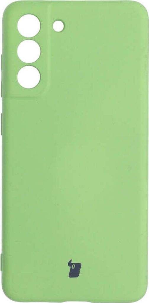 Bizon Case Silikon für Galaxy S21 FE, hellgrün