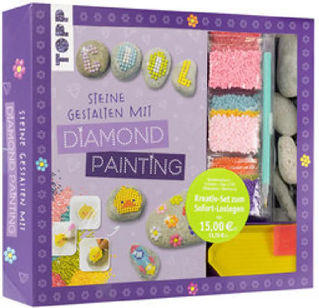 Kit Créatif Diamond Painting Pierres Scintillantes - Activité DIY 5D