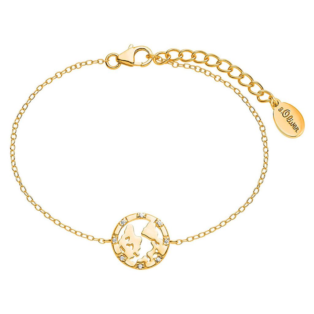 S.Oliver Damen Armband vergoldet 2032796