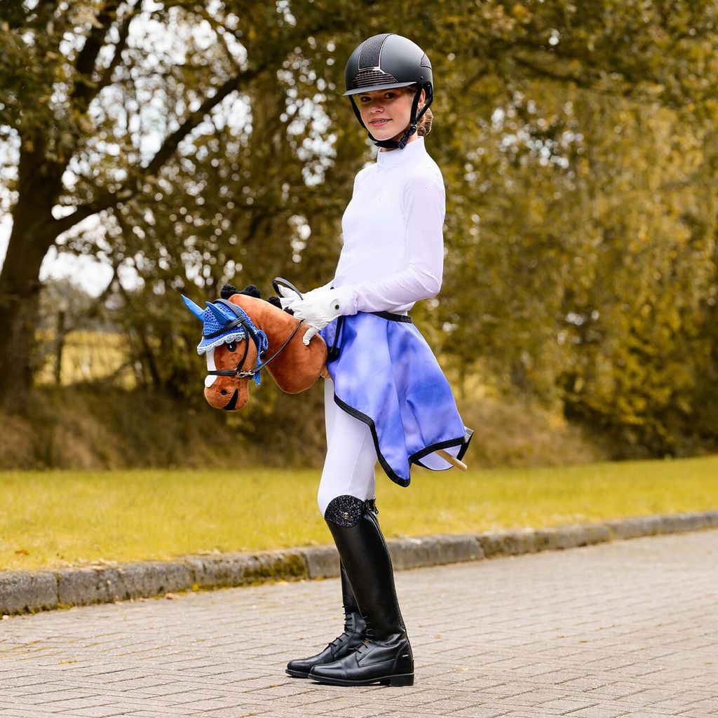 QHP Ausreitdecke Hobby Horse, Farbe:kobaltblau