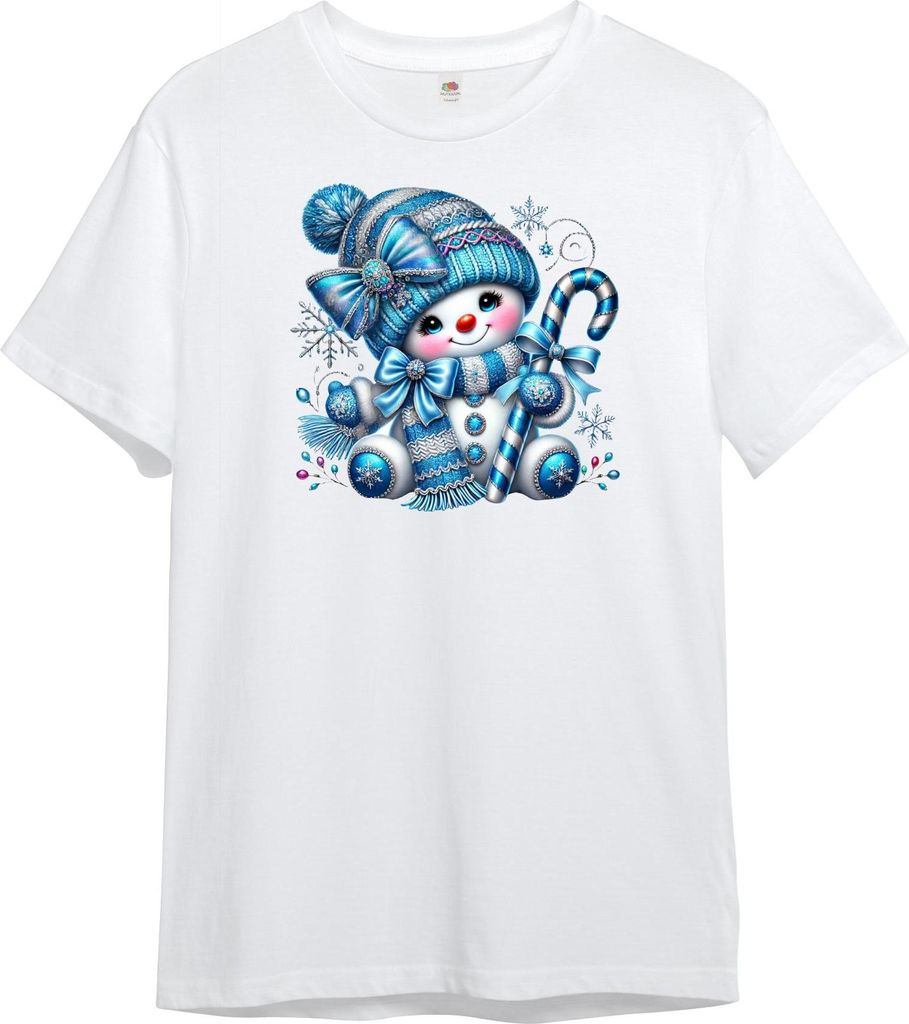PAULGOS Kinder T-Shirt, Schneemann