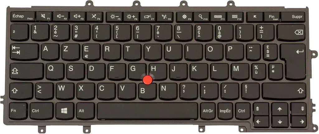 Clavier de Remplacement pour Lenovo ThinkPad X240 X250 X260 Français