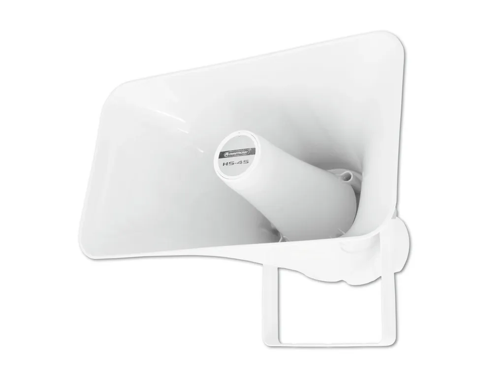 Omnitronic HS-45 Haut-Parleur à Compression ELA 30W Blanc (80710821)