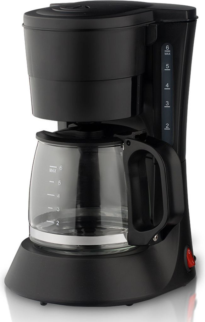 Elektrische Kaffeemaschine Filterkaffeemaschine mit 600 ml/20,3 oz Kaffeekanne Espressokocher 600 W Heizkaffee-Teekanne mit Tropfschutzfunktion Erg...