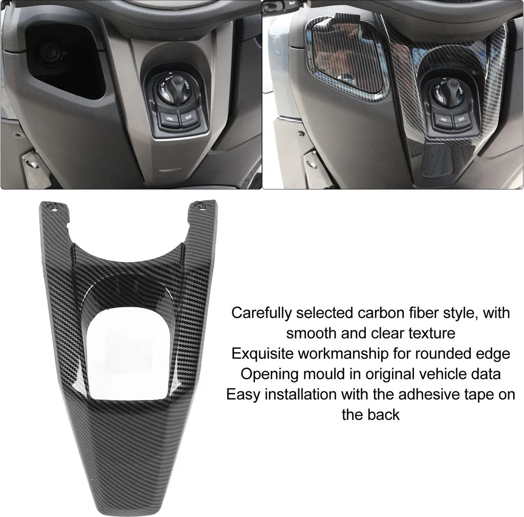 Cache Réservoir Gaz NMAX 125 155 - Protection Cadre Style Carbone - 5