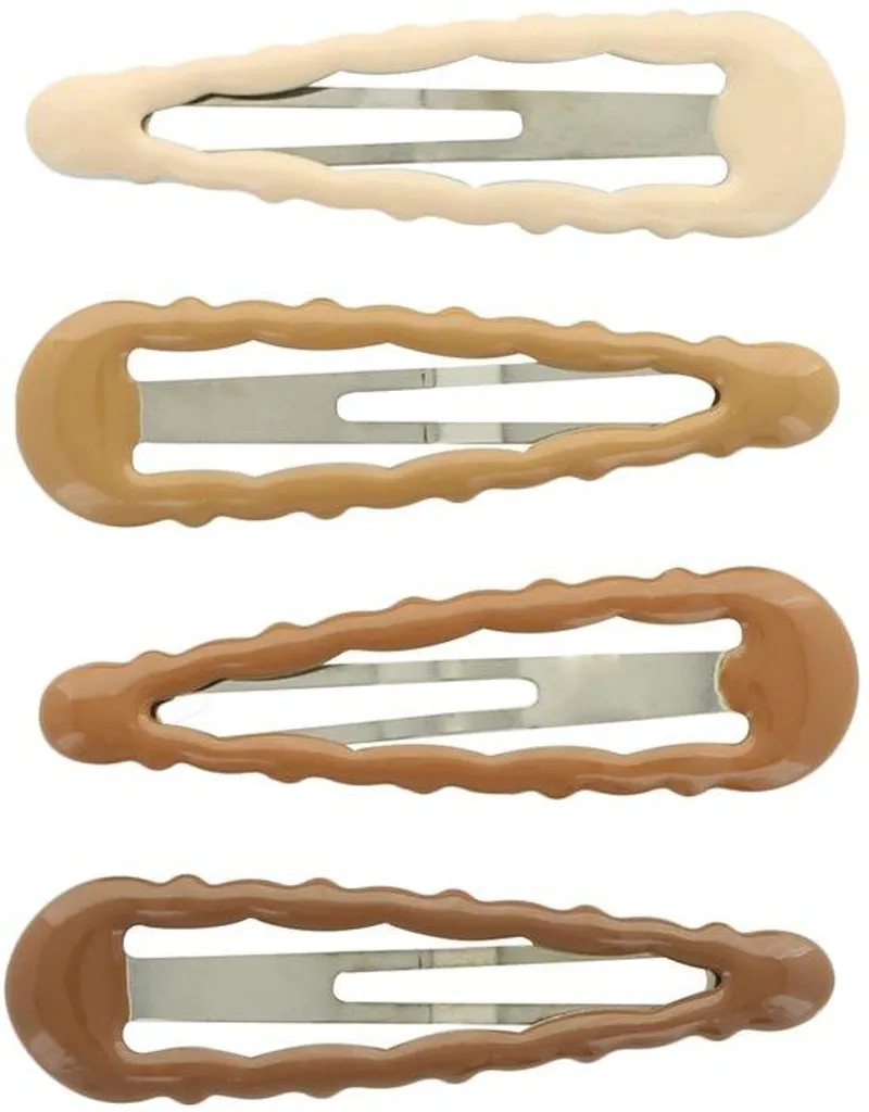 Barrettes dorées aux cristaux scintillants pour un éclat vintage pur