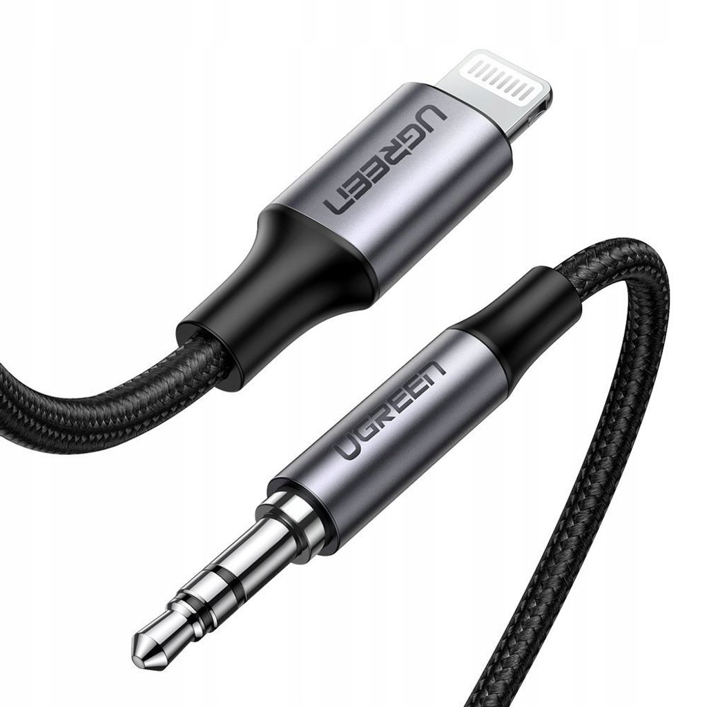 Ugreen kabel przewód audio AUX MFI Lightning - 3,5 mm mini Zdjęcie produktu 