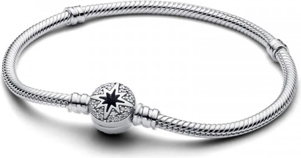 Bracelet Pandora 20 cm Argenté : Bijou Idéal pour Cadeau Anniversaire