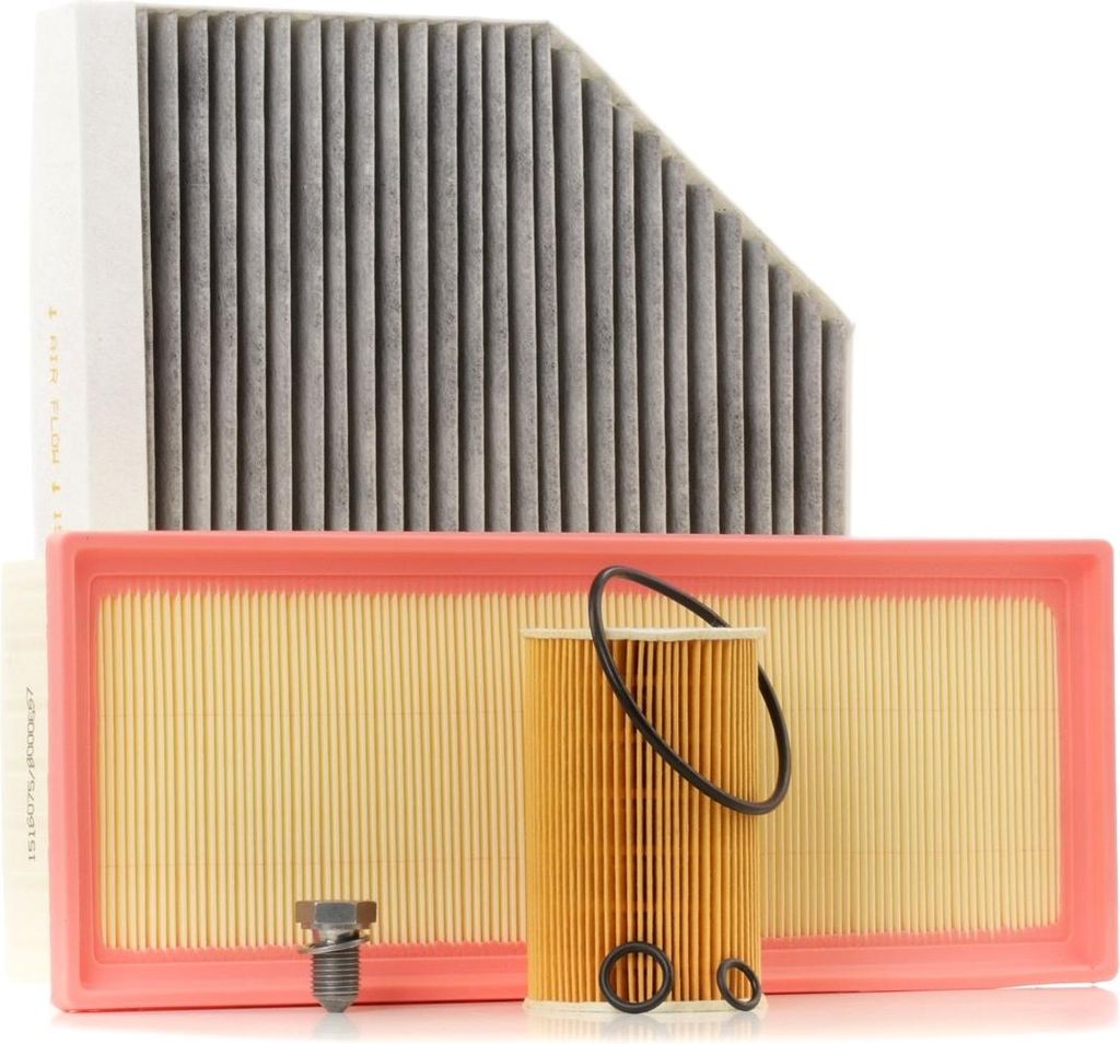 RIDEX Filterset Inspektionspaket Filtersatz für VW GOLF VI (5K1) TOURAN (1T1, 1T2) für AUDI A4 Avant (8K5, B8) Q5 (8RB) A5 Sportback (8TA) A5 Coupe