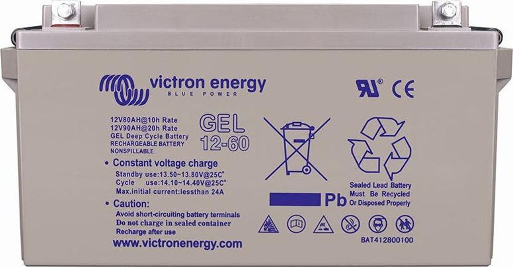 12V/60Ah Gel Deep Cycle Batt. Image du produit 