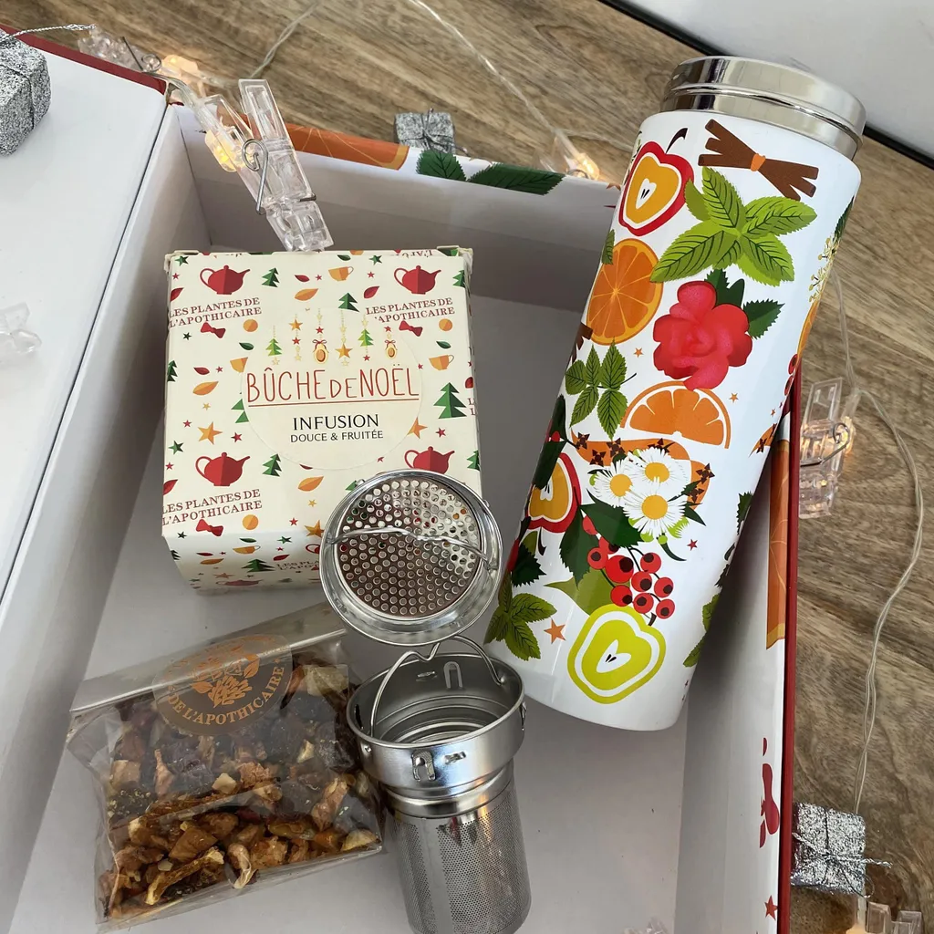 Coffret Bien-être Théière et Infusion pour Moment de Détente à la Maison