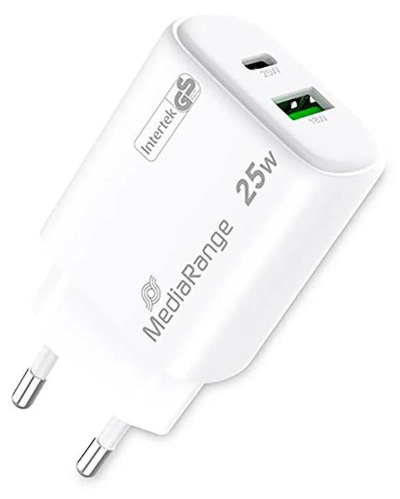 MediaRange MRMA112-2, Drinnen, AC, 12 V, Weiß Produktbild 