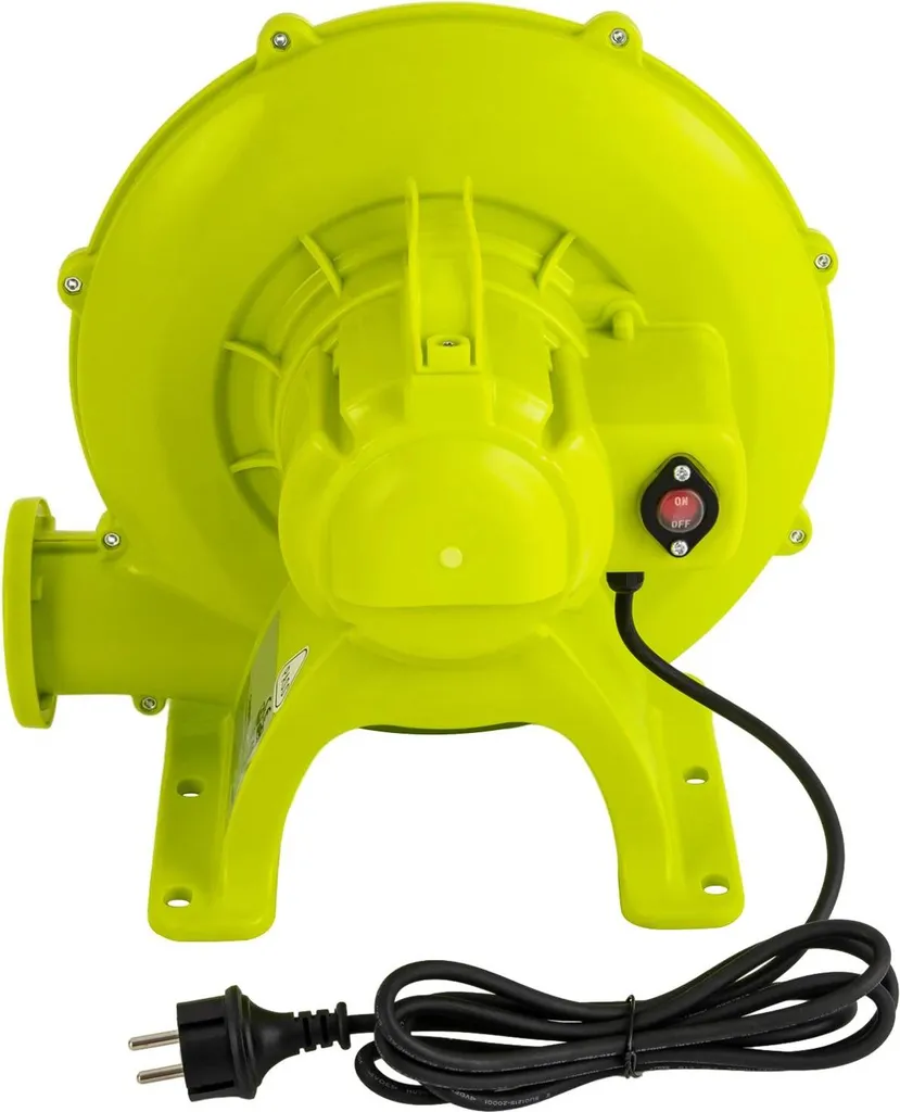 Souffleur d'air électrique 450W pour structures gonflables et jouets - 11