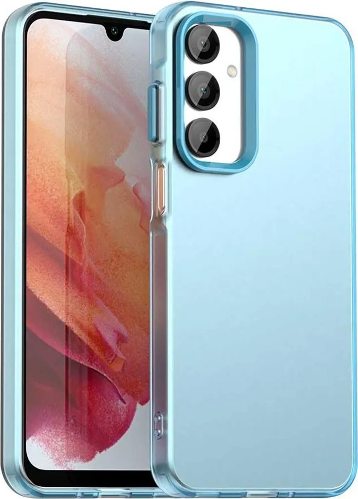 Custodia Samsung A16 Blu Opaco Phonesta: Resistente e Pratica