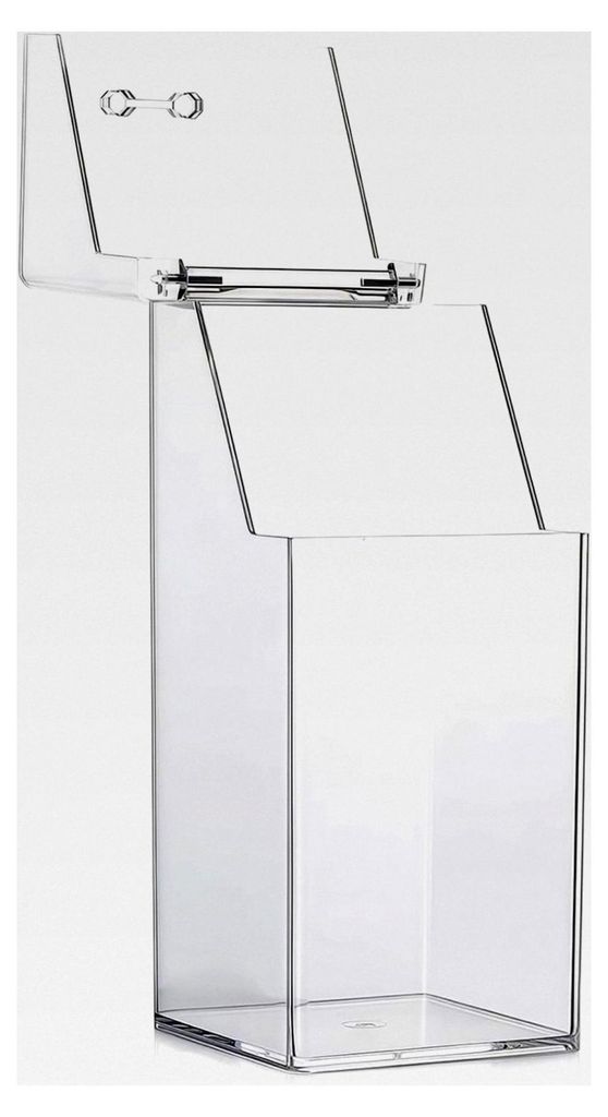 Make-up-Pinselhalter, staubdicht, transparent, Acryl, Kosmetikpinsel-Organizer, Aufbewahrungsbox mit Deckel