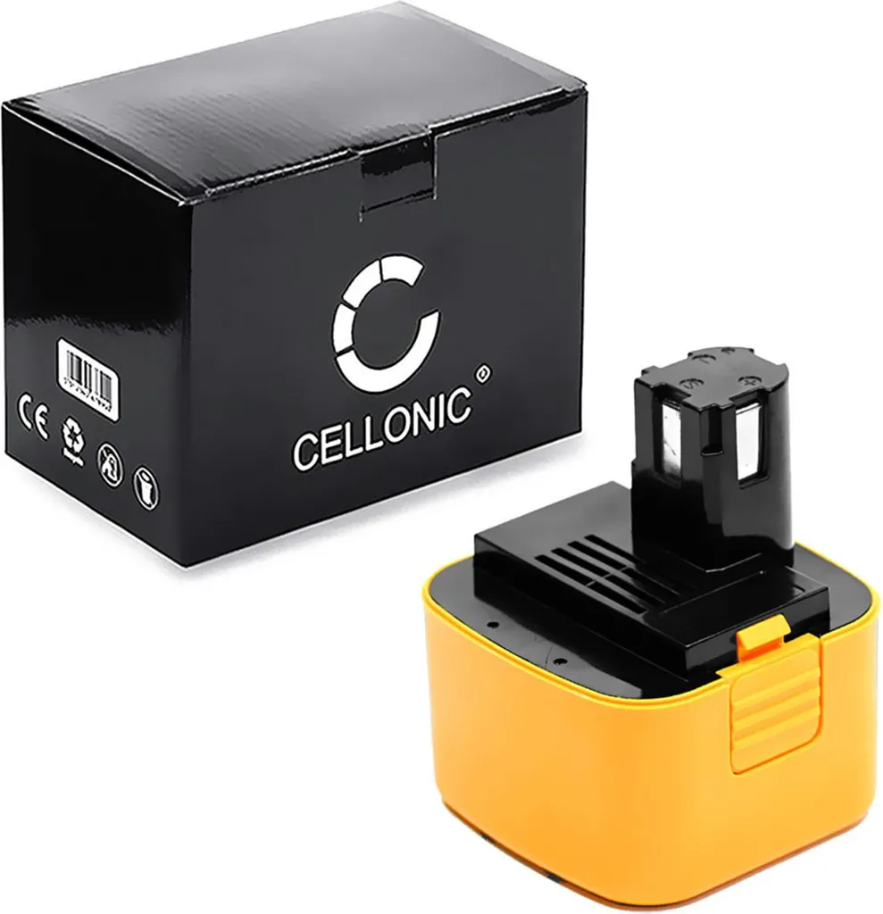 Batteria 12V 3000mAh NiMH per Panasonic EY9006 EY6405 EY6803 CELLONIC