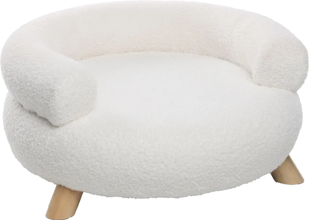 Coussin fauteuil pour chien et chat style bohème Détente Bouclette