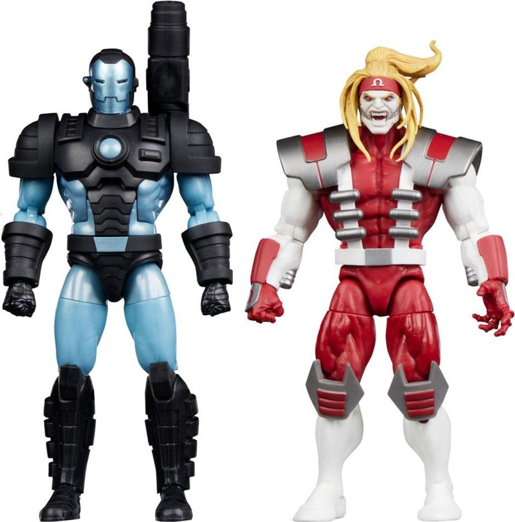 Marvel Legends Series Gamerverse Marvel' s War Machine gegen Marvel' s Omega Red, 2 Figuren, 15 cm, Rot
