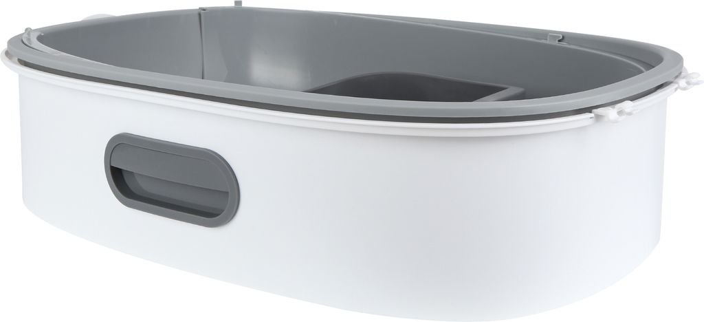 Katzentoilette Mit UV-Licht Katzenklo mit Deckel grau Produktbild 7
