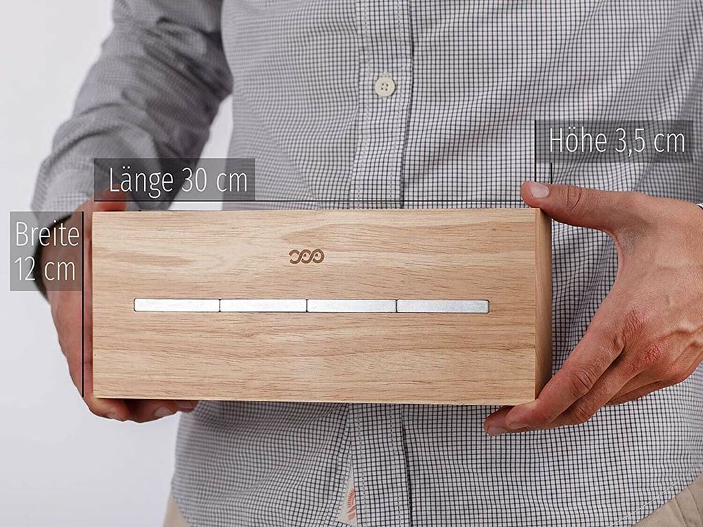 Schlüsselbrett mit Ablage Schlüsselhalter Magnetisch Flur Produktbild 6