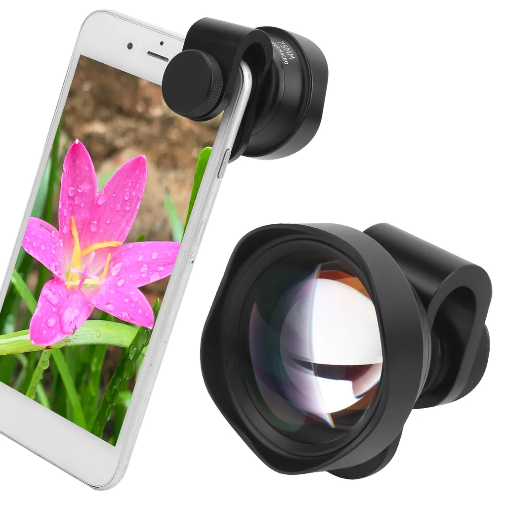 Objectif pour appareil photo de téléphone portable externe macro 15x