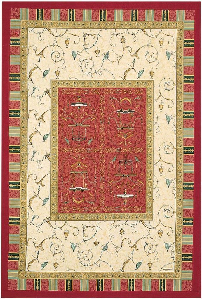 Bassetti Foulard OPLONTIS Farbe ROT V8 180x270 cm Produktbild 