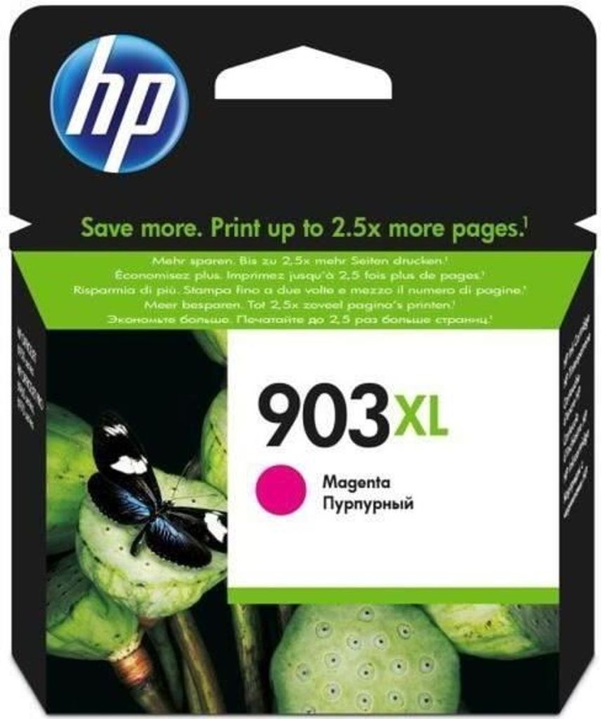 HP 903XL Tintenpatrone, Magenta, Hohe Kapazität, Original, Für OfficeJet Pro 6850, 6860, 6870, 6950, 6960, 6970