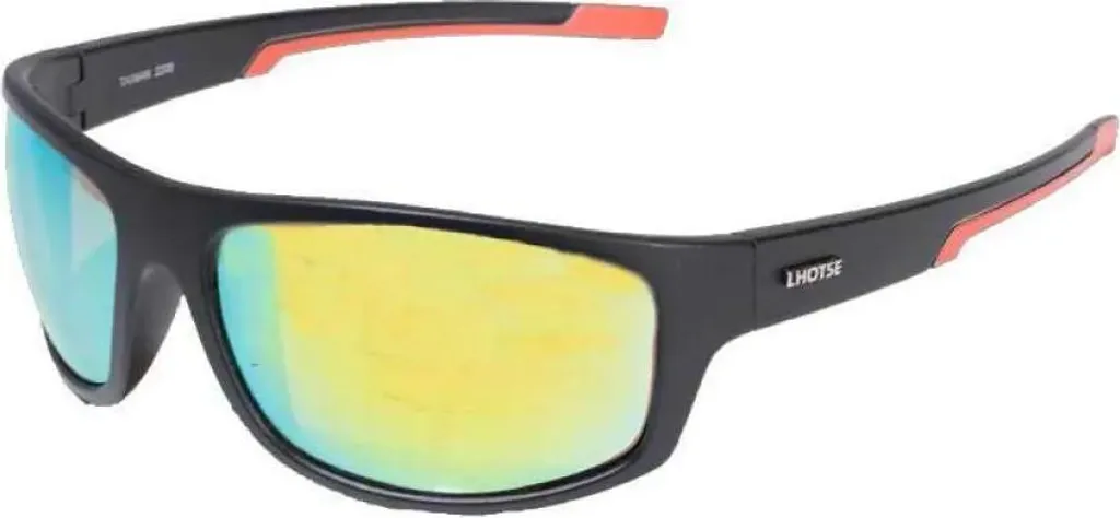 Lunettes de sport polarisantes Lhotse WIP Rhone-Noora Noir Orange Cat. 3