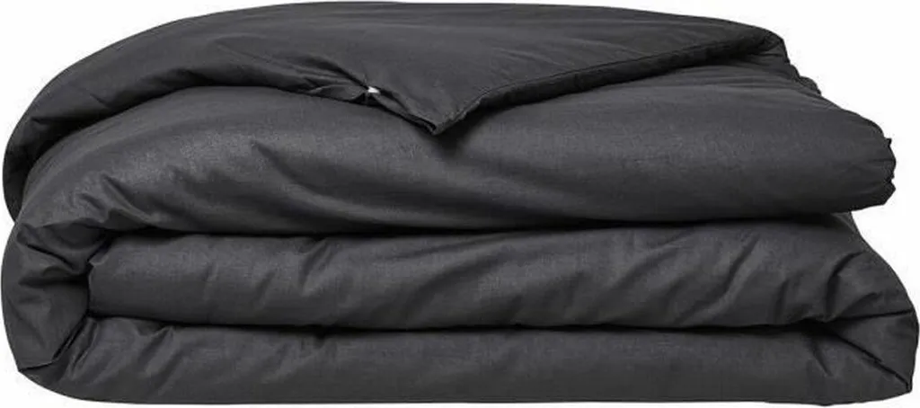 Parure de Lit 240x260 TODAY Anthracite - Housse de Couette Grand Format
