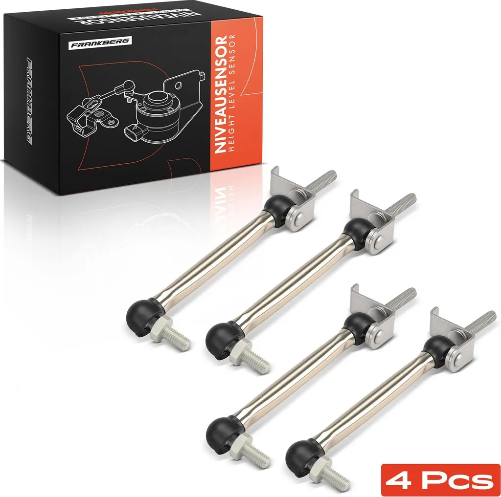 4 Capteurs de Niveau Suspension Frankberg pour Mercedes W220 Classe S