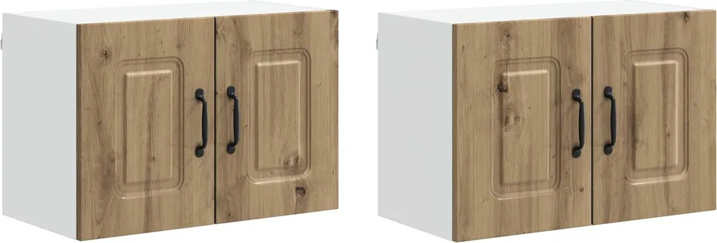 Stock 2 Armadi Cucina Kalmar 60 cm Rovere Artigianale - Prezzo Top