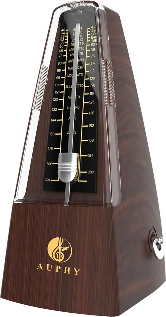 Mechanische Metronom für Anfänger - kraftvoller Klang - geeignet für Klavier, Schlagzeug, Gitarre, Saxophon