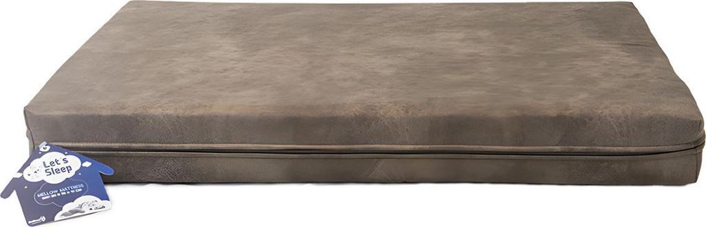 Let's Sleep Mellow Mattress Orthopädisches Bett XL Taupe