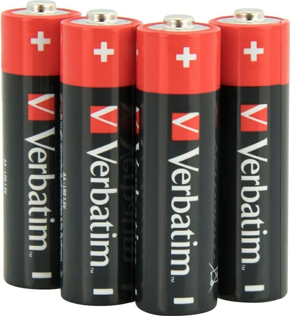 Verbatim Alkaline 9V / 6LR61 Block Batterie Produktbild 