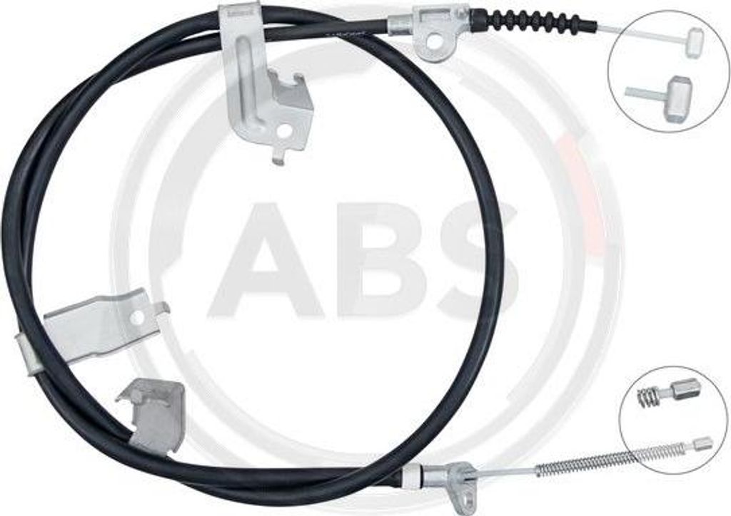A.B.S. K15007 Seilzug, Handbremse OE 36531JX00A kompatibel mit NV200
