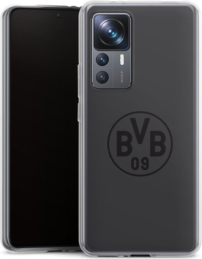 DeinDesign Handyhülle für Xiaomi 12T 5G Silikon Hülle Case Smartphone Schutzhülle BVB Borussia Dortmund Logo