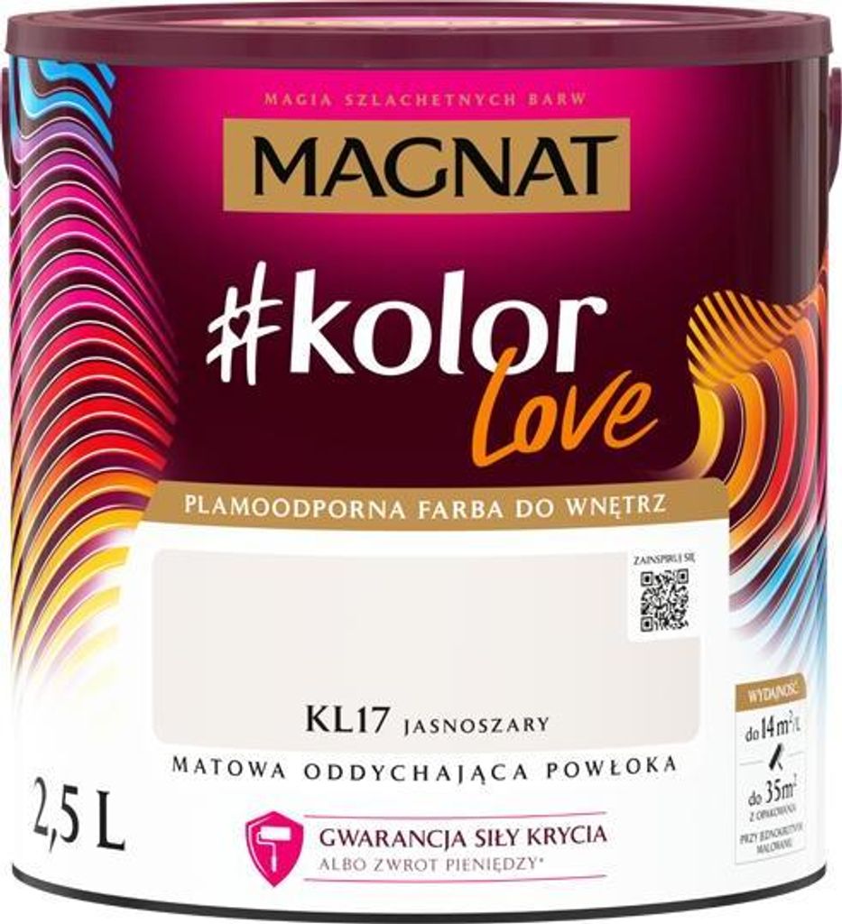 Magnat #kolorLove KL17 hellgrau 2,5L