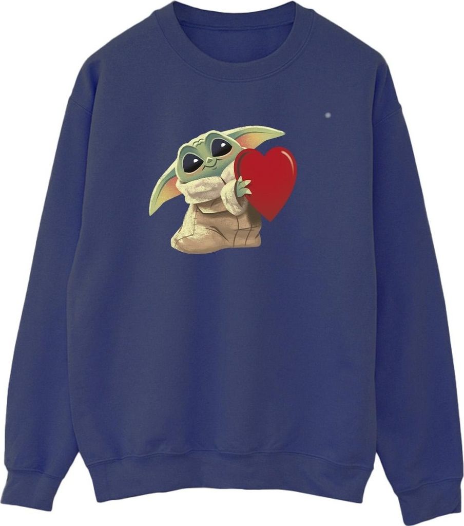Star Wars - "The Mandalorian The Kids With Heart" Sweatshirt für Herren BI46616 (3XL) (Marineblau)