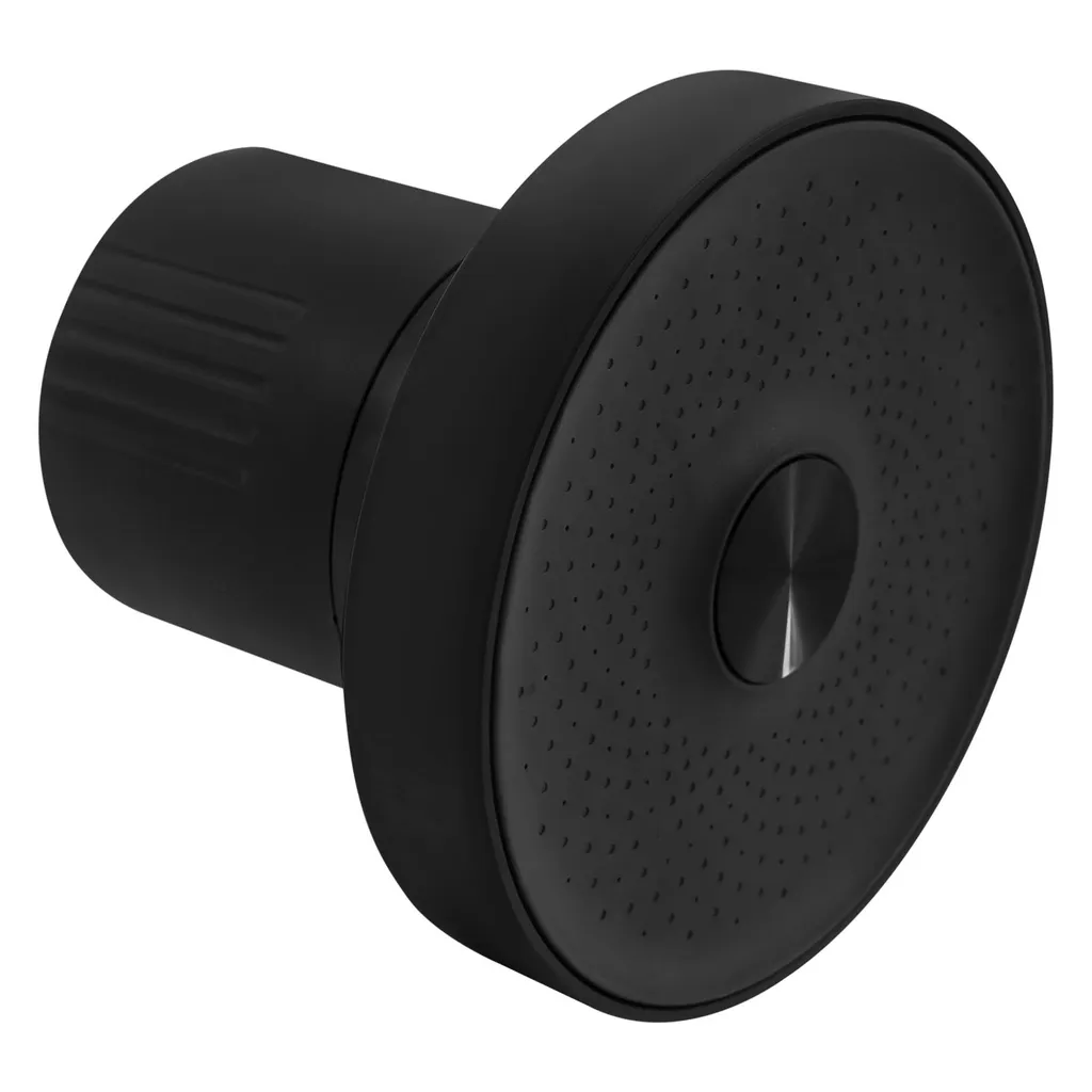 Filtre de douche noir universel anti-calcaire pour salle de bain