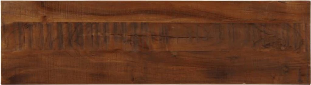 Tischplatte 110x20x3,8 cm Rechteckig Altholz Massiv