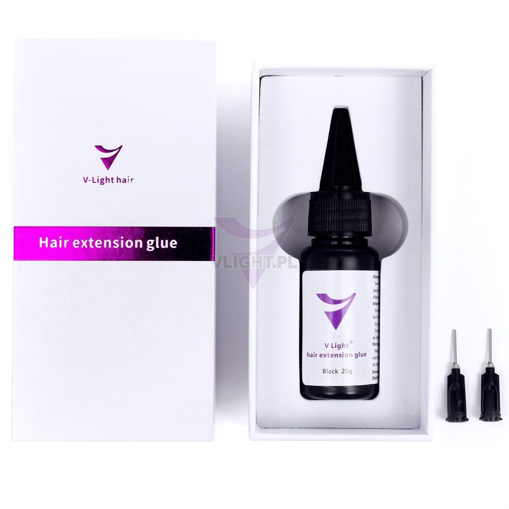 V-Light Glue Nero Allungamento Capelli Adesivo Nero Immagine del prodotto 
